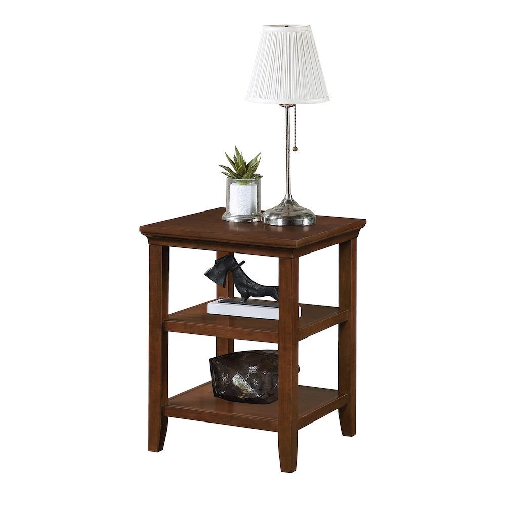 Tribeca End Table with Shelves