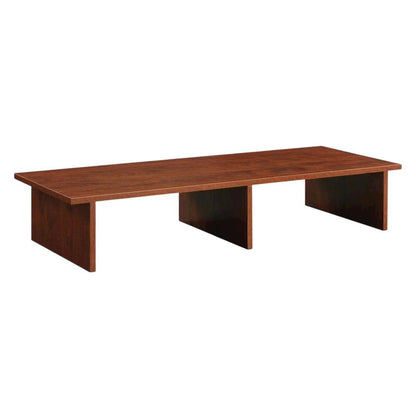 Cherry TV/Monitor Riser for TVs Up to 43 Inches with Particle Board Finish