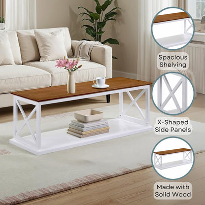 Coventry Coffee Table with Shelf