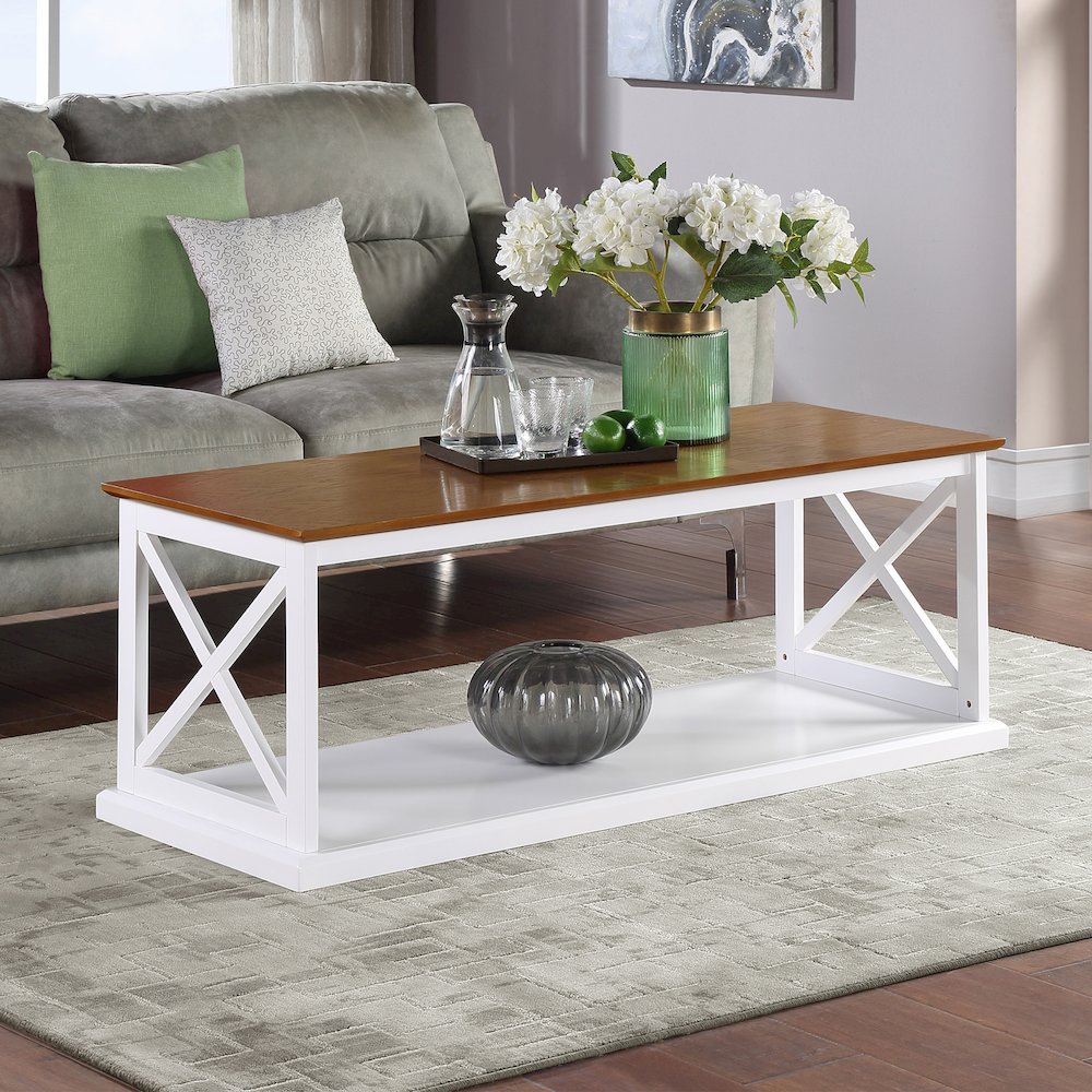 Coventry Coffee Table with Shelf
