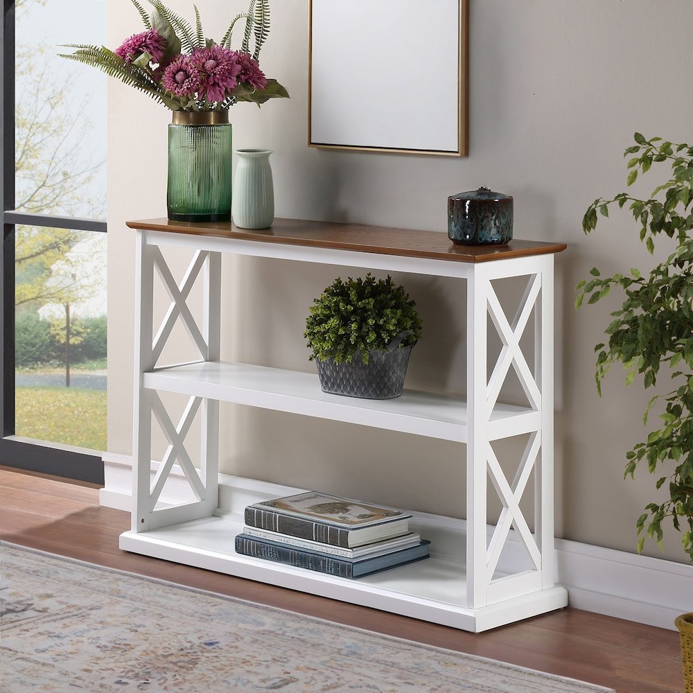 Coventry Console Table with Shelves