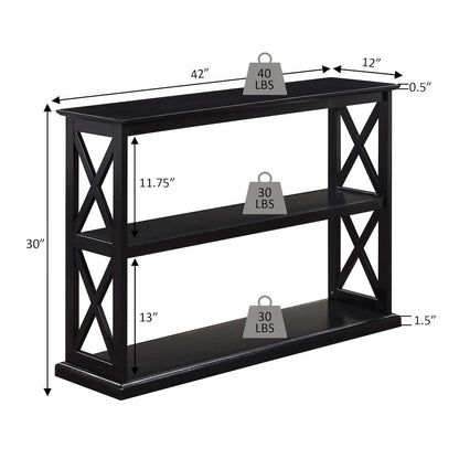 Coventry Console Table with Shelves