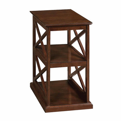 Coventry Chairside End Table with Shelves