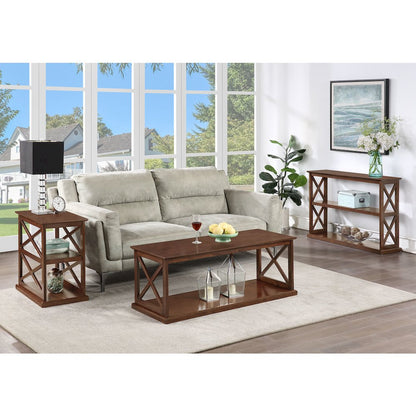 Coventry Chairside End Table with Shelves