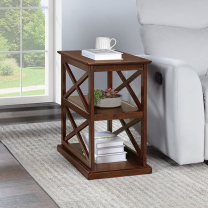 Coventry Chairside End Table with Shelves