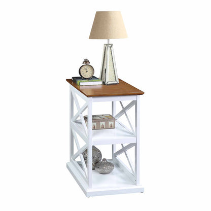 Coventry Chairside End Table with Shelves