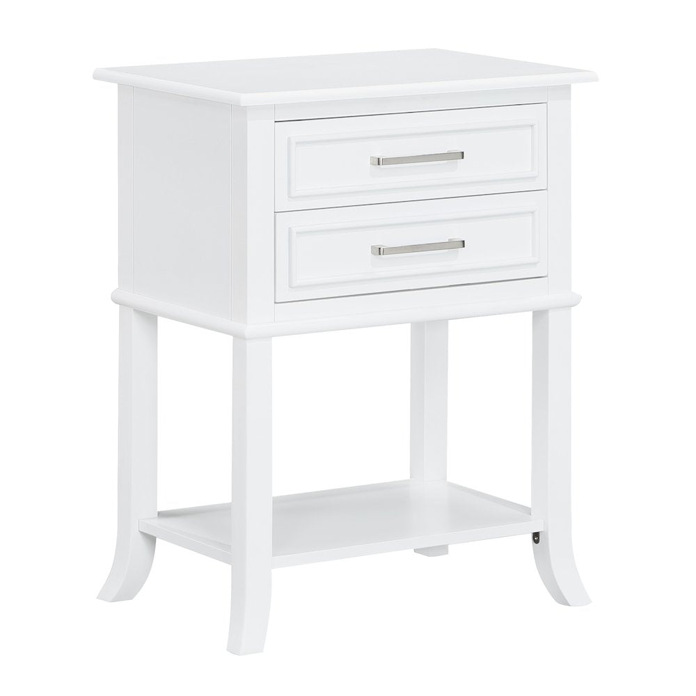 Sydney 2 Drawer Entryway Hall Table with Shelf
