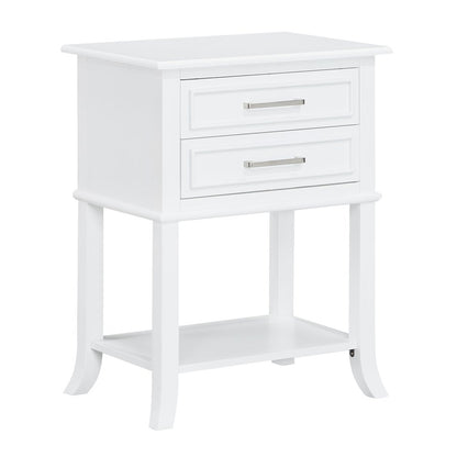 Sydney 2 Drawer Entryway Hall Table with Shelf