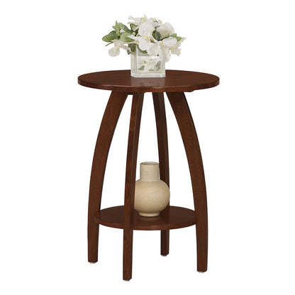 Aldrin End Table with Shelf