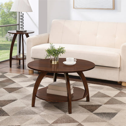 Aldrin Coffee Table with Shelf