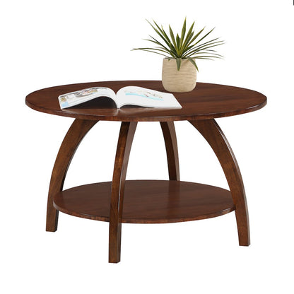 Aldrin Coffee Table with Shelf