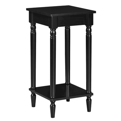 French Country Kim End Table with Shelf