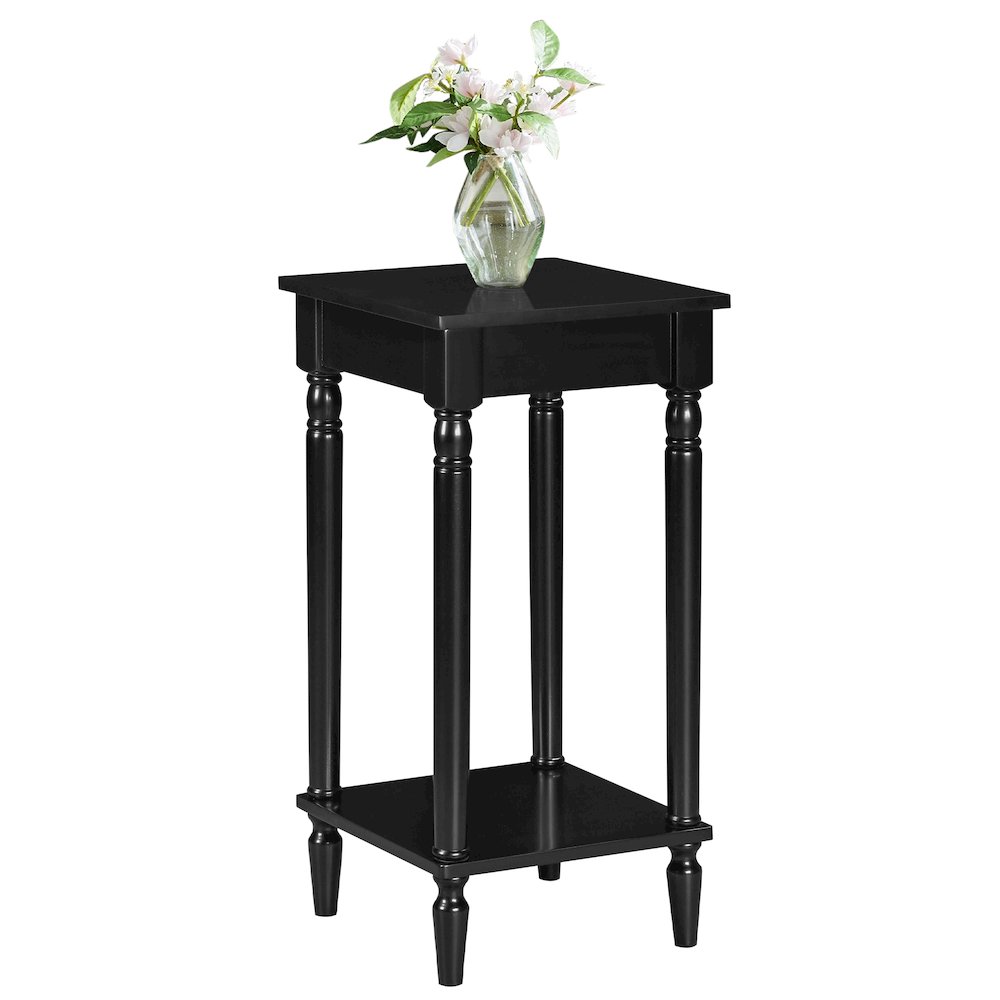 French Country Kim End Table with Shelf