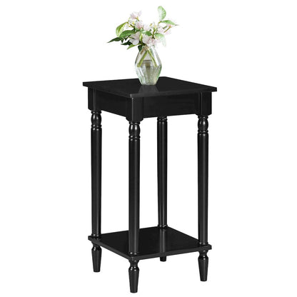 French Country Kim End Table with Shelf