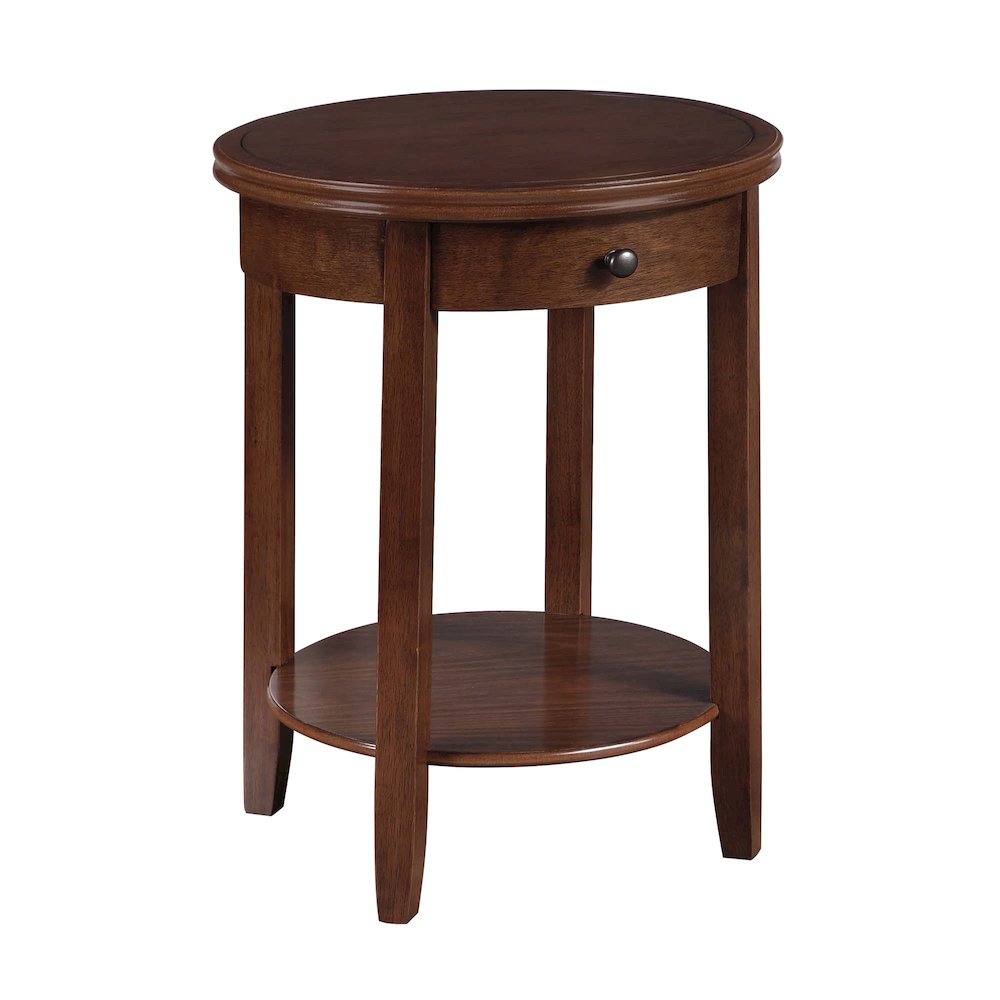 American Heritage Baldwin 1 Drawer End Table with Shelf