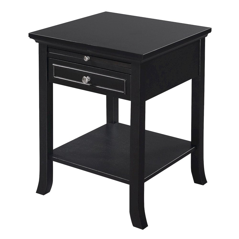 American Heritage Logan End Table with Drawer and Slide