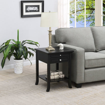 American Heritage Logan End Table with Drawer and Slide