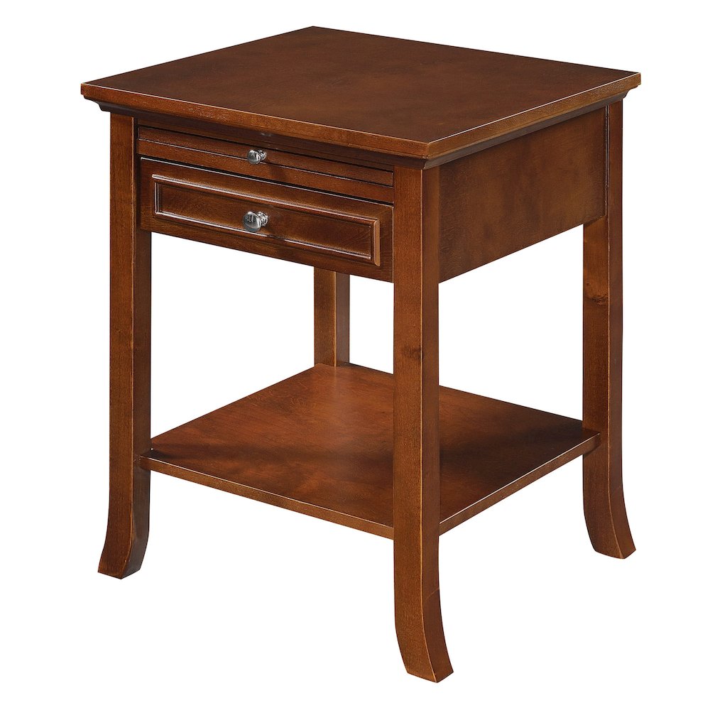 American Heritage Logan End Table with Drawer and Slide
