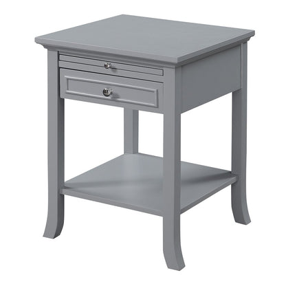 American Heritage Logan End Table with Drawer and Slide