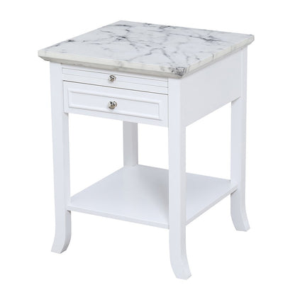 American Heritage Logan End Table with Drawer and Slide
