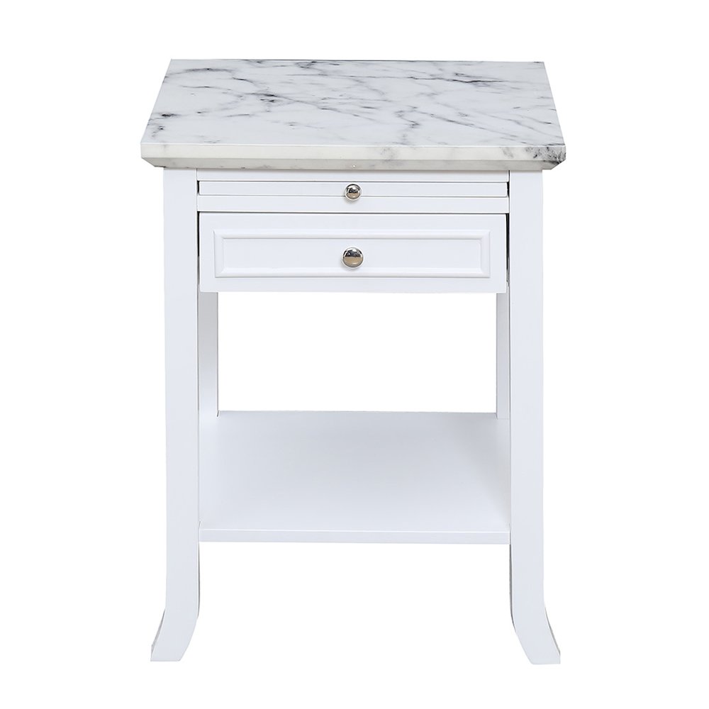 American Heritage Logan End Table with Drawer and Slide