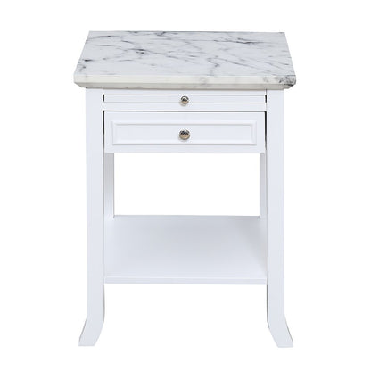 American Heritage Logan End Table with Drawer and Slide