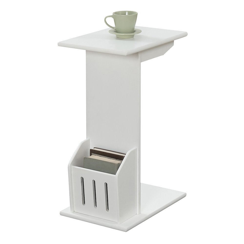 Designs2Go Abby C End Table with Magazine Holder