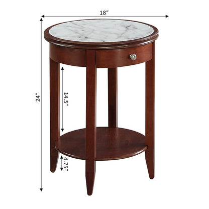 American Heritage Baldwin End Table with Drawer