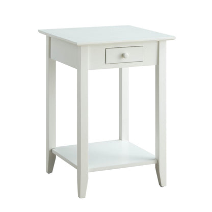 American Heritage End Table with Drawer and Shelf