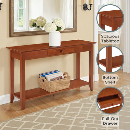 American Heritage Console Table with Drawer