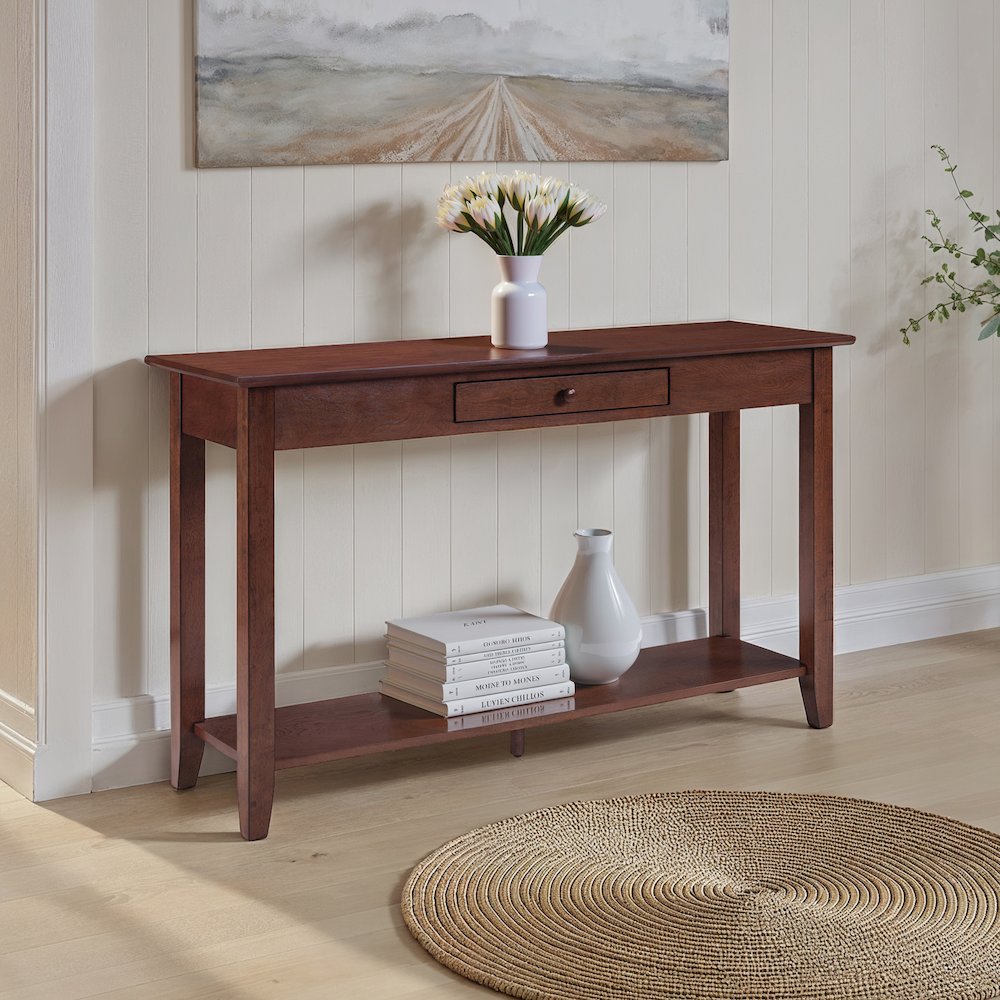 American Heritage Console Table with Drawer