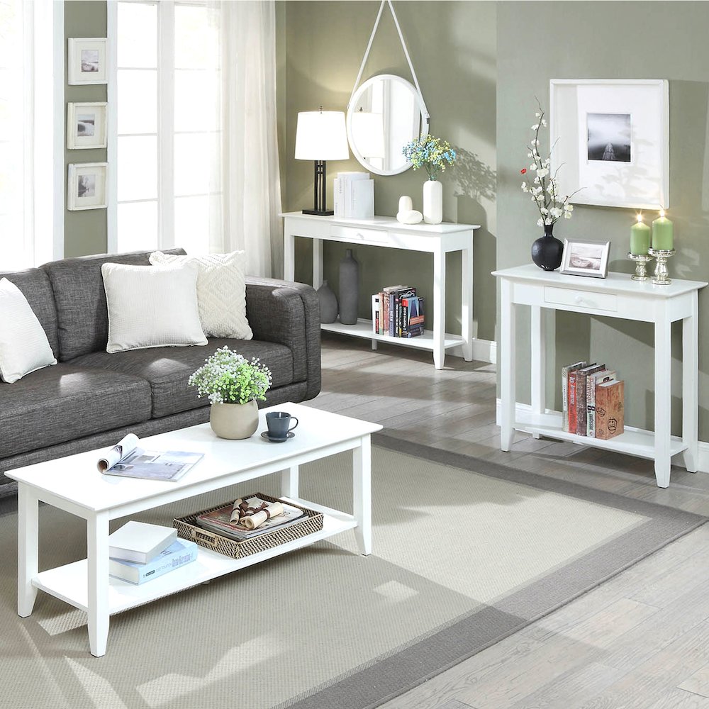 American Heritage Console Table with Drawer