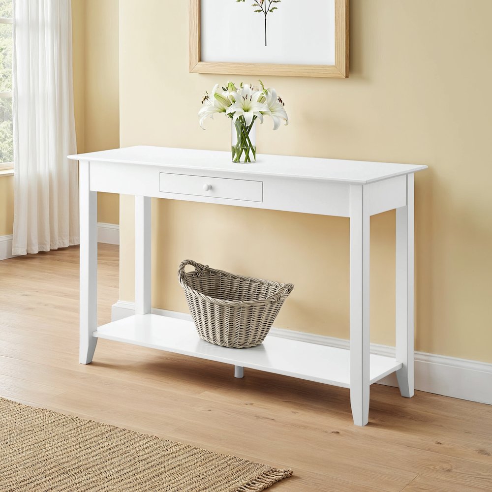 American Heritage Console Table with Drawer