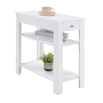 Designs2Go 1 Drawer Baja Chairside End Table with Shelves