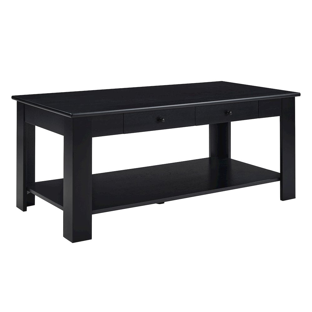 Designs2Go 2 Drawer Baja Coffee Table with Shelf