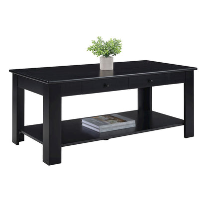 Designs2Go 2 Drawer Baja Coffee Table with Shelf