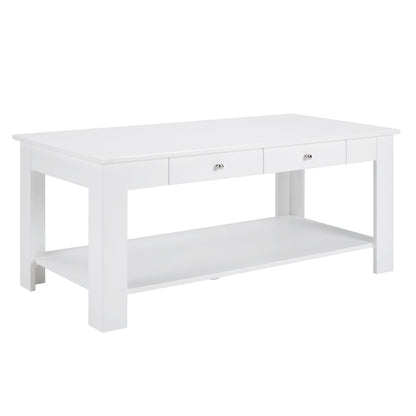 Designs2Go 2 Drawer Baja Coffee Table with Shelf