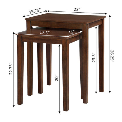 American Heritage Nesting End Tables