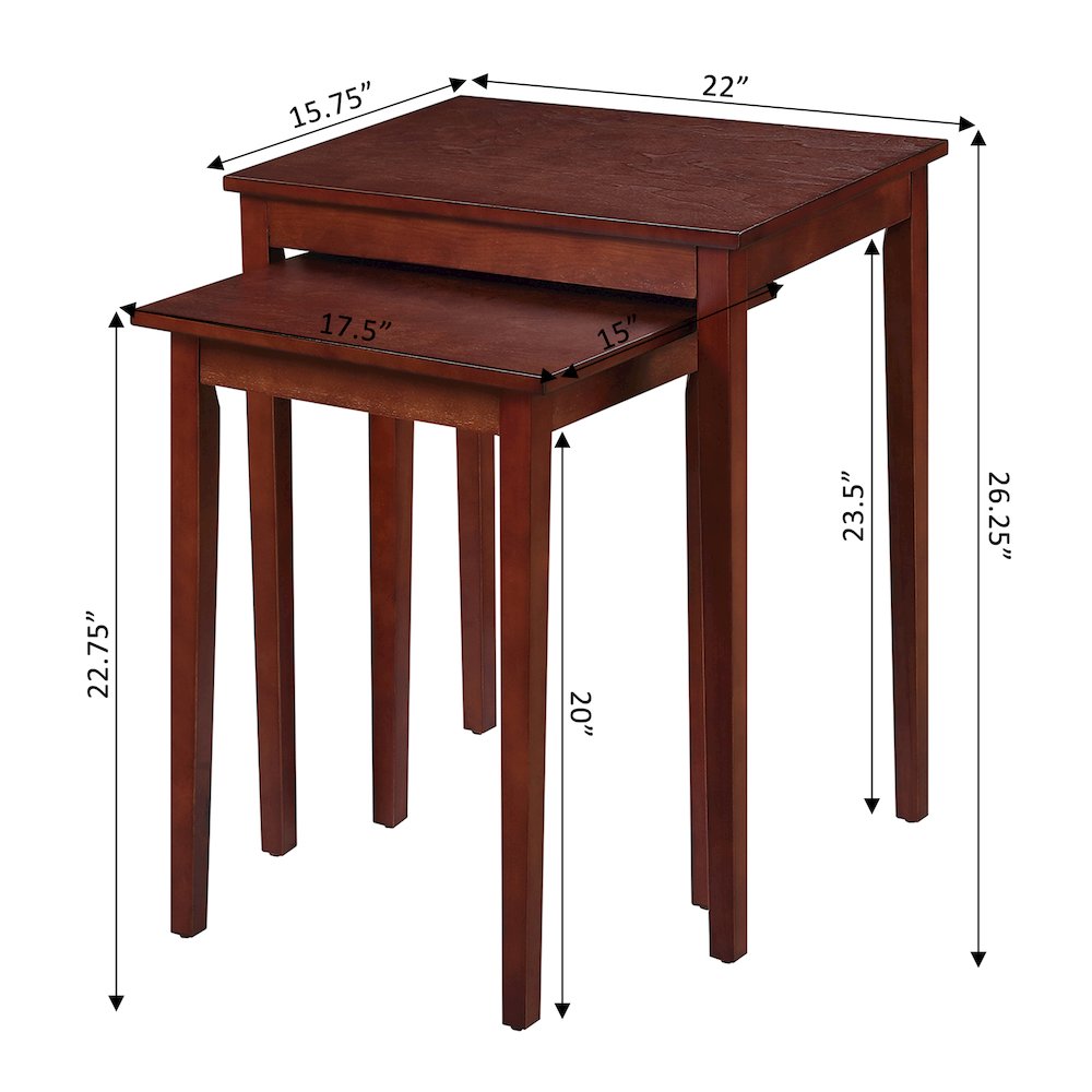 American Heritage Nesting End Tables