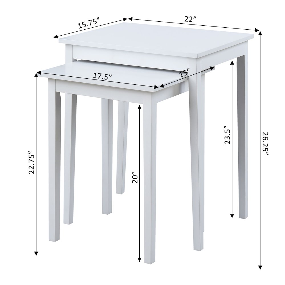 American Heritage Nesting End Tables