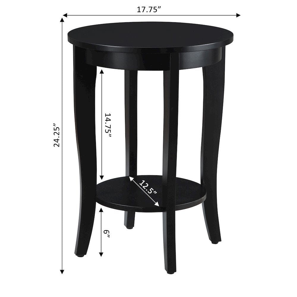 American Heritage Round End Table