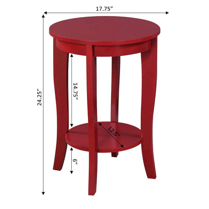 American Heritage Round End Table