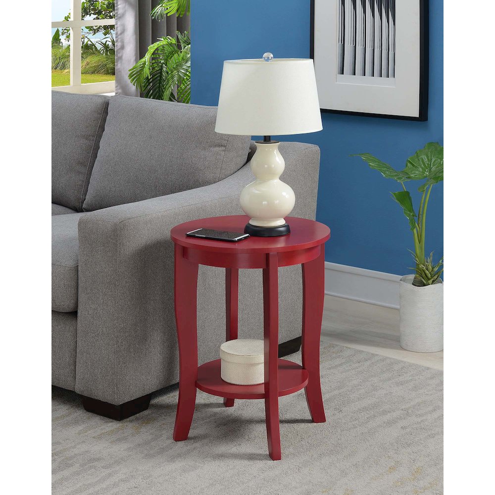 American Heritage Round End Table