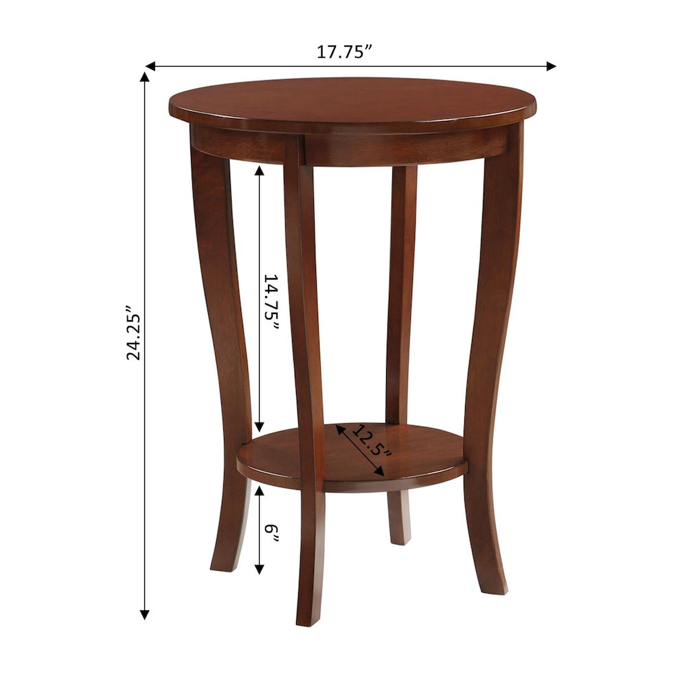 American Heritage Round End Table