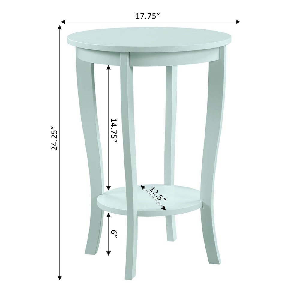 American Heritage Round End Table