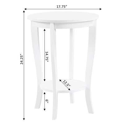 American Heritage Round End Table