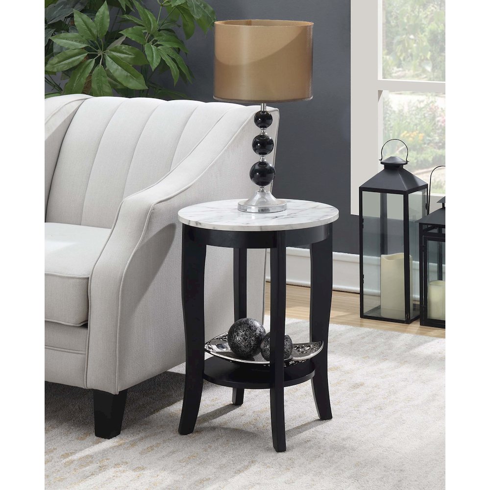 American Heritage Round End Table