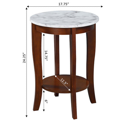 American Heritage Round End Table