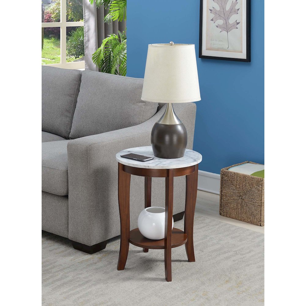 American Heritage Round End Table