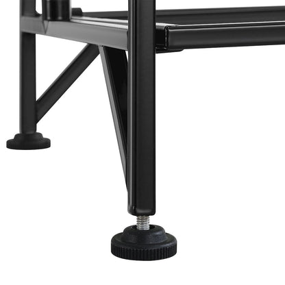 Xtra Storage 3 Tier Wide Folding Metal Shelf